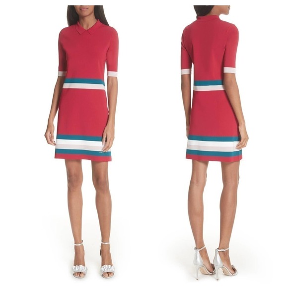 TED BAKER LONDON Colour by Numbers  Dress (4) - Picture 1 of 5